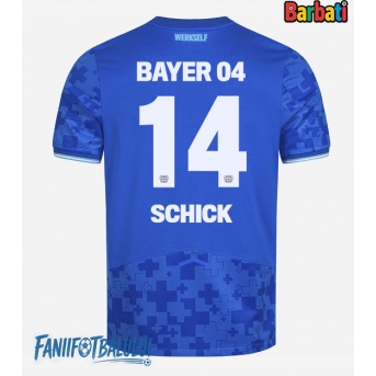 Bayer Leverkusen Patrik Schick #14 Tricou Fotbal Replică 2025-26 Barbati Treilea